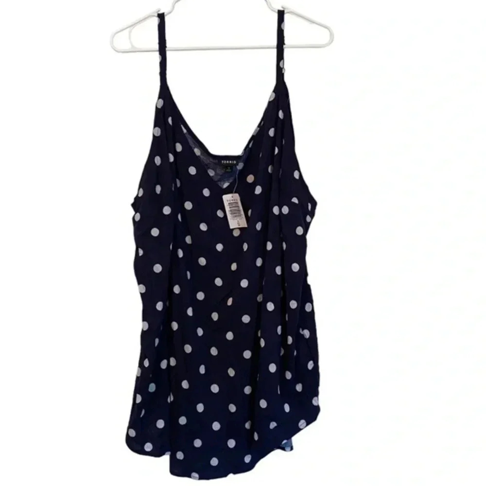 Torrid Ava Rayon Slub Cami